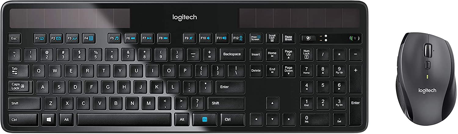 Logitech MK750 Wireless Solar Keyboard and Mouse Combo